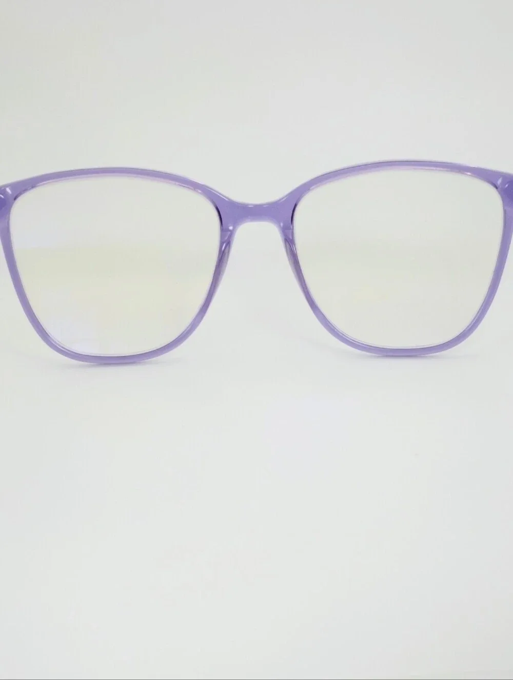 Aroma. Purple Transparent Lavender Gold Frame. Women